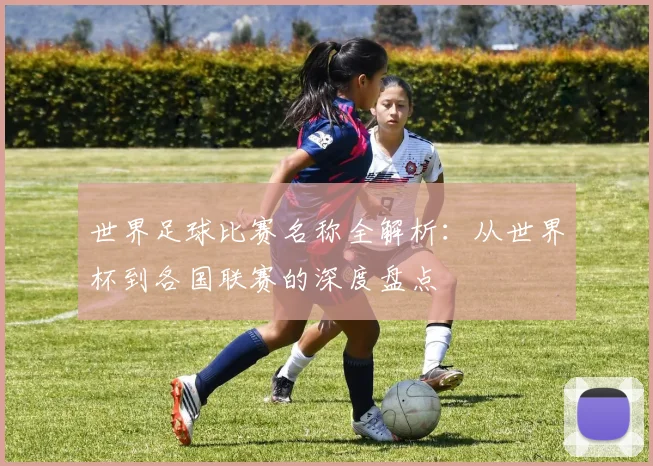 世界足球比赛名称全解析：从世界杯到各国联赛的深度盘点